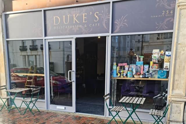 A new delicatessen and café has opened in Eastbourne, offering a variety of tasty treats for residents to enjoy.