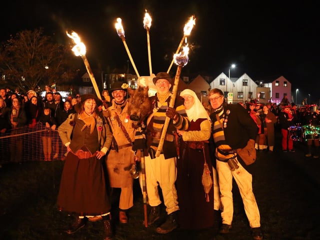 Rye Bonfire 2024. Photo by Andrew Clifton