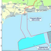 Proposed Rampion 2 Offshore Wind Farm Map