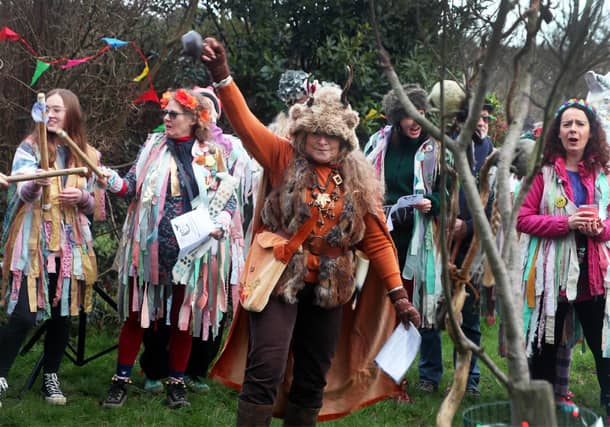 Wassail at Gensing Gardens on January 31 2026. Photo by Roberts Photographic.