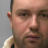 Robert Madejski, 32, has absconded from Ford Prison and is wanted by police. Picture: Sussex Police
