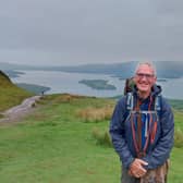 Laurence Smith on West Highland Way hike for Norwood