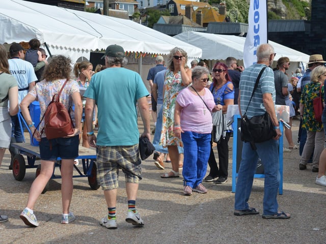 Hastings Seafood & Wine festival 2023.