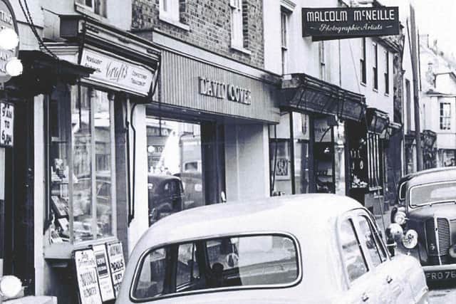 David Cover's shop in South Street, Chichester. Picture courtesy of Covers Timer and Building Merchant