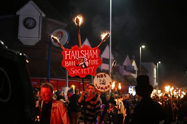 Hailsham Bonfire Procession 2026 (Photo by Jon Rigby)