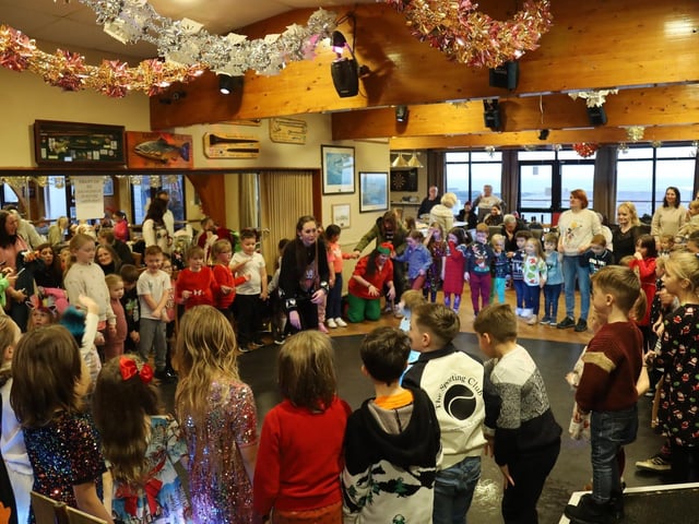 Hastings Winkle Club's Children's Christmas Party 2023. Photo by Andrew Clifton