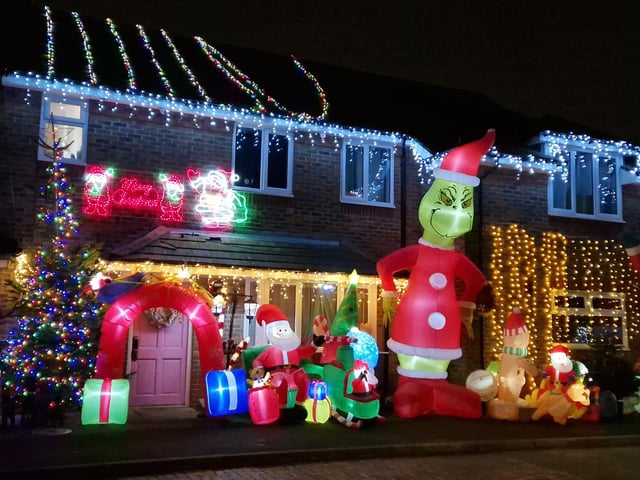 Jim Jam's Catering has created a winter wonderland in Fairfields, High Street, Tarring, to raise money for the A&E department at Worthing Hospital