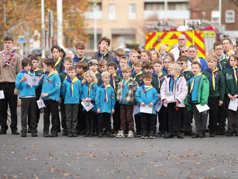 Worthing Remembrance Service held on November 9, 2025. Picture: Eddie Mitchell