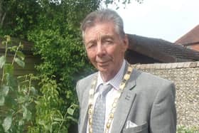 Hailsham Town Mayor Cllr Paul Holbrook