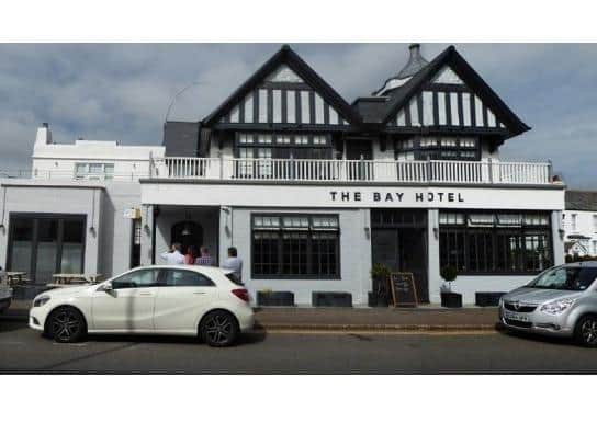 Protests at the Bay Hotel