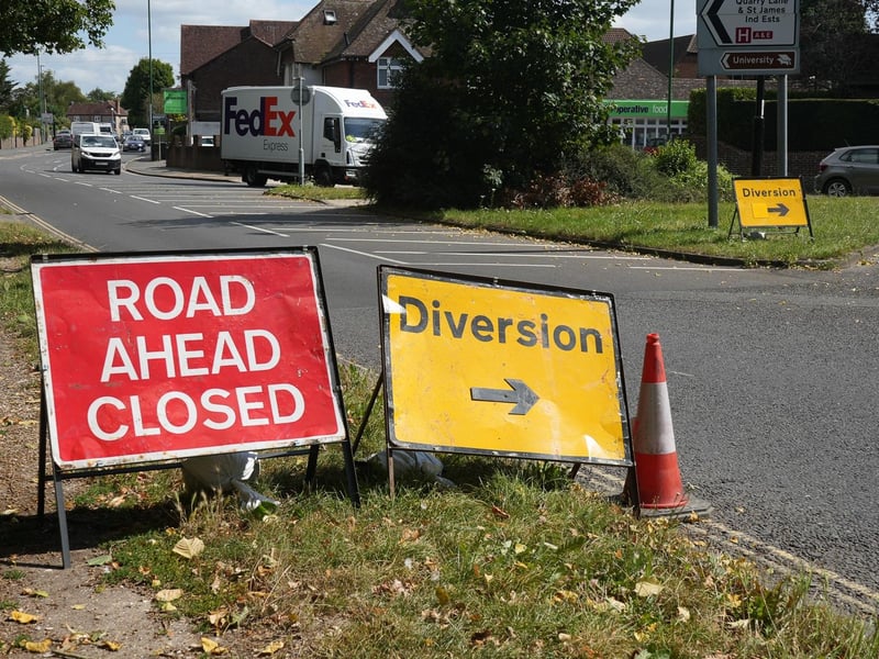 West Sussex Road closed for eight weeks to repair wall that supports River Lavant