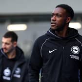 Brighton and Hove Albion striker Danny Welbeck missed the game against Crystal Palace