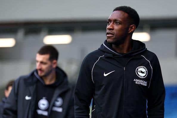 Brighton and Hove Albion striker Danny Welbeck missed the game against Crystal Palace