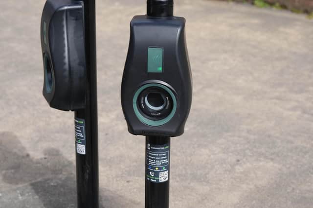 New electric vehicle chargepoints have appeared in Worthing. Photo: Eddie Mitchell