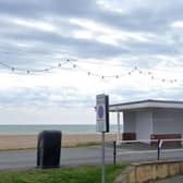 A view of the run-down seafront shelter opposite West Buildings which would be demolished as part of the proposal. Photo: Nextcolour LTD