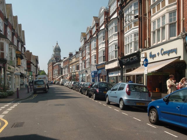 South Street from Gildredge Rd to St Saviours.