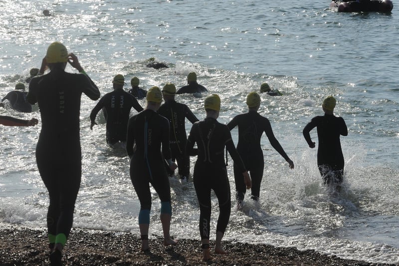 Western Lawns, King Edwards Parade, Eastbourne, East Sussex, BN21 4EH / Participants must complete a 750m sea swim, 18.3km cycle and 5km run, plus brand new Olympic distance race.
