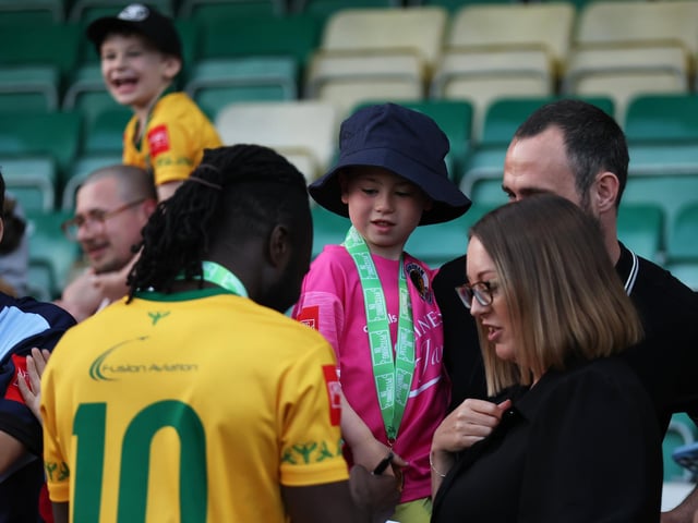 Natalie Mayhew's pictures of Horsham FC's Isthmian League title celebrations
