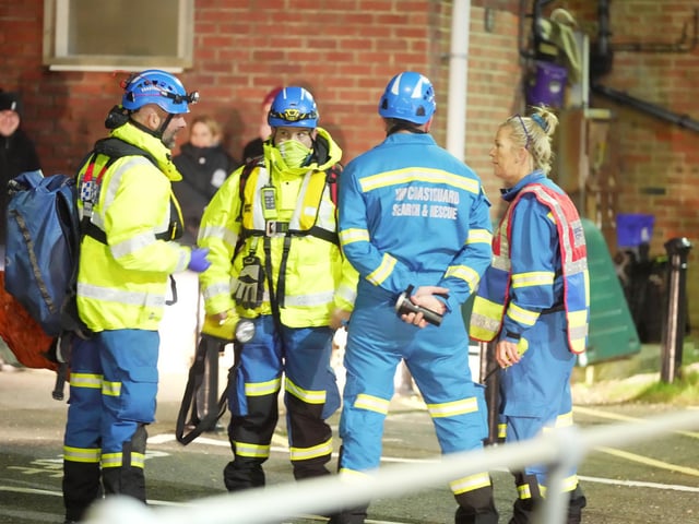 Coastguard helicopter and emergency services called in search of ‘missing vulnerable woman’ in Shoreham