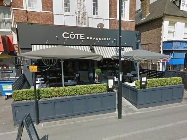 Côte in The Broadway, Haywards Heath, has a rating of 4.3 stars out of five from 622 Google reviews. A spokesperson said: "Book your table to celebrate Mother's Day at Côte and we'll automatically enter you into our giveaway to receive one of one hundred bottles of Laurent-Perrier La Cuvée. T&C's apply."