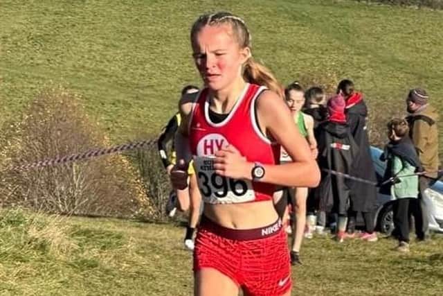 Isabella Buchanan of HY Runners starred in Stanmer Park | Picture supplied by club