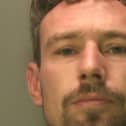 Jason Santon, aged 37, of Mead Way, Midhurst, was sentenced to three years in prison and has been put under a restraining order. Picture: Sussex Police