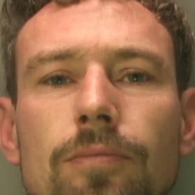 Jason Santon, aged 37, of Mead Way, Midhurst, was sentenced to three years in prison and has been put under a restraining order. Picture: Sussex Police