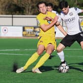 Eastbourne United in action in their win over Rochester | Picture by Lee Nolan