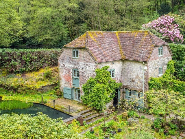 The property's beautiful surroundings is another major selling point.