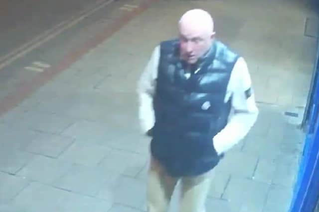 Police investigating a report of an assault in Worthing have issued an image of a man they wish to speak to. Photo: Sussex Police