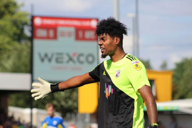 Corey Addai made some important saves as Crawley drew 0-0 with Colchester