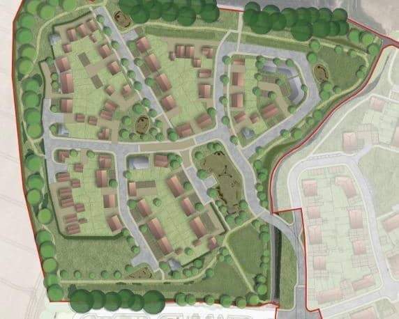 How the 110 planned Pagham homes in Summer Lane could look. Sourced from Arun District Council's planning portal