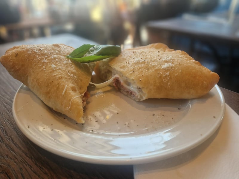 Calzoncino Fritto at Fatto a Mano, Hove