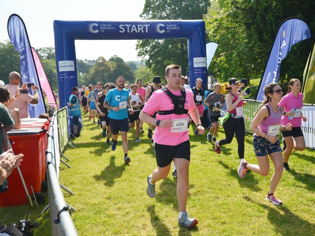 Hastings Race for Life 2023 in Alexandra Park.