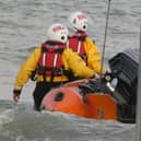 Volunteers from Eastbourne RNLI were called to aid a person in distress at the weekend. Picture: Eastbourne RNLI