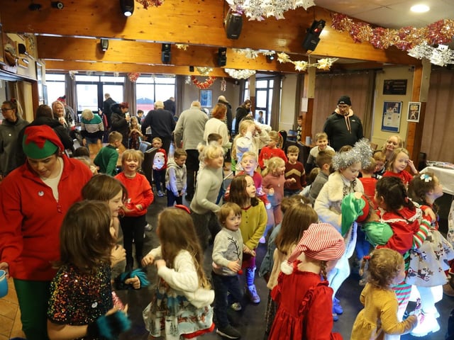 Hastings Winkle Club's Children's Christmas Party 2023. Photo by Andrew Clifton