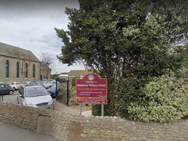 At Medmerry Primary School, 86% of parents who made it their first choice were offered a place for their child. A total of five applicants had the school as their first choice but did not get in.
