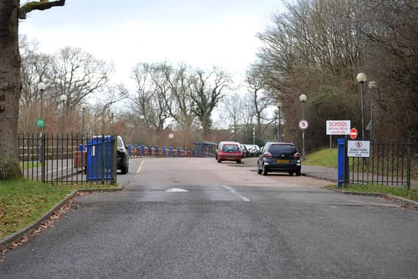 Tanbridge House School  in Horsham was among schools in West Sussex which were partially closed yesterday because of industrial action  by teachers.  Pic S Robards SR23020101
