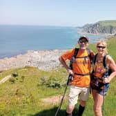 Antony Brown, a former Worthing councillor, and his wife Sally, who worked at Worthing Leisure Centre for 28 years, are walking the entire coastline of the UK, raising money for the RNLI for its 200th anniversary