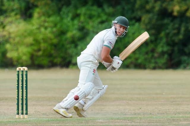 Josh batting for Chippingdale against Steyning | Picture: Stephen Goodger
