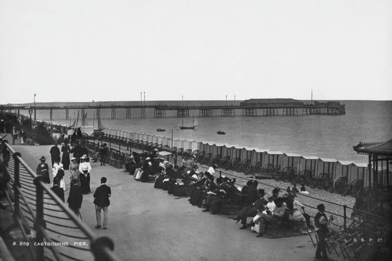 Eastbourne Pier circa 1900.