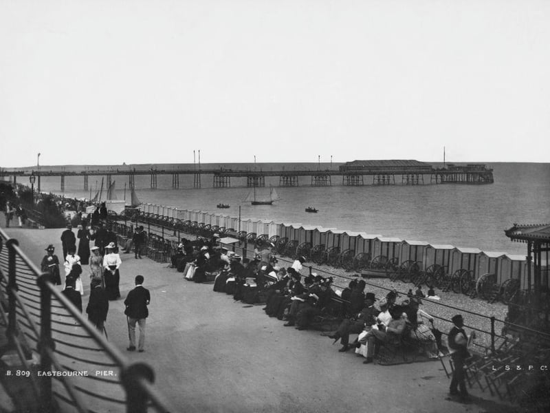 Eastbourne Pier circa 1900.