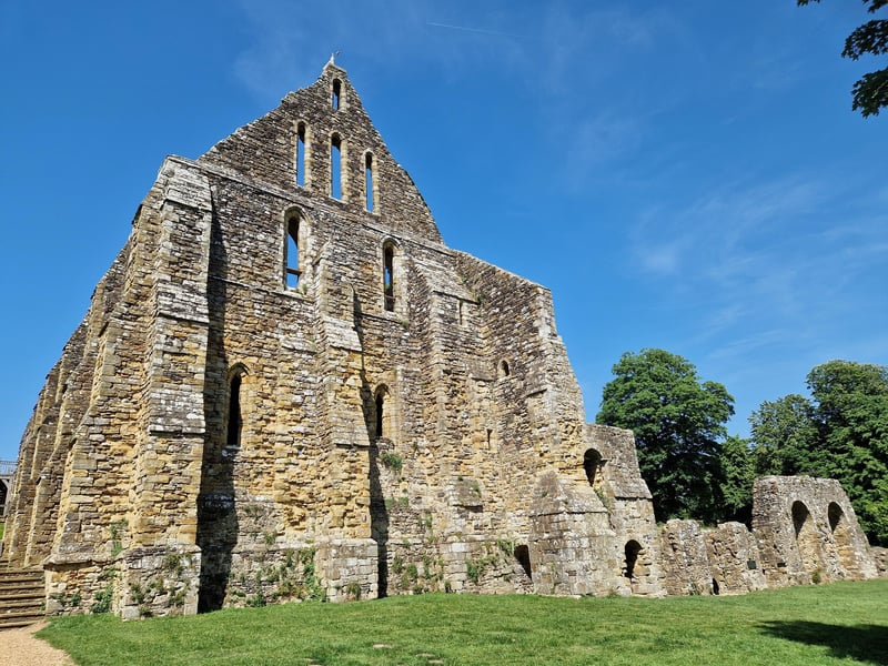 My family visited the real life location of the Battle of Hastings
