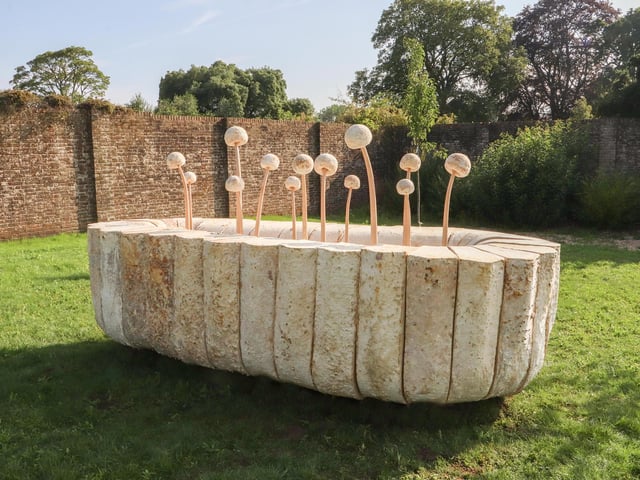 Wild Stones' Mycelium Bar. Photo: RBG Kew