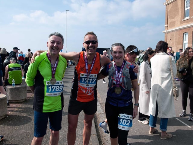 Hastings Half Marathon 2026 - pictures by Frank Copper