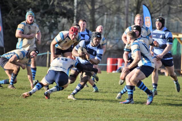 Action from Chichester's match at Guildford | Picture: Michael Clayden