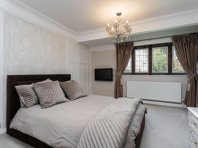 Master bedroom with en-suite and bedrooms two and three with access to en-suite bathroom - three bathrooms
