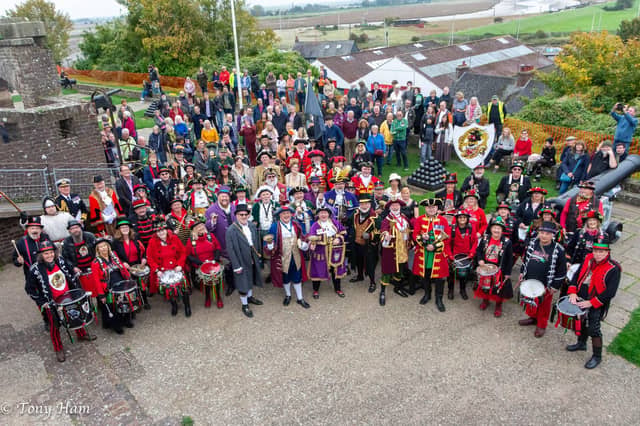 The 72nd National Town Criers' Championships in Rye on October 11 2025. Photo by Tony Ham.