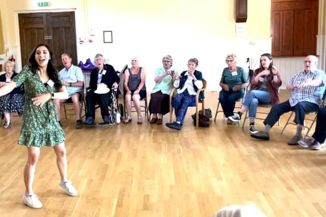 Madeline Castrey with Cuckfield Stroke Communication Group