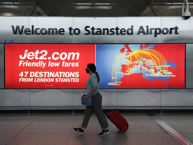 Departures from Stansted Airport were 19 minutes behind schedule on average in 2022, according to analysis of CAA data by the PA news agency